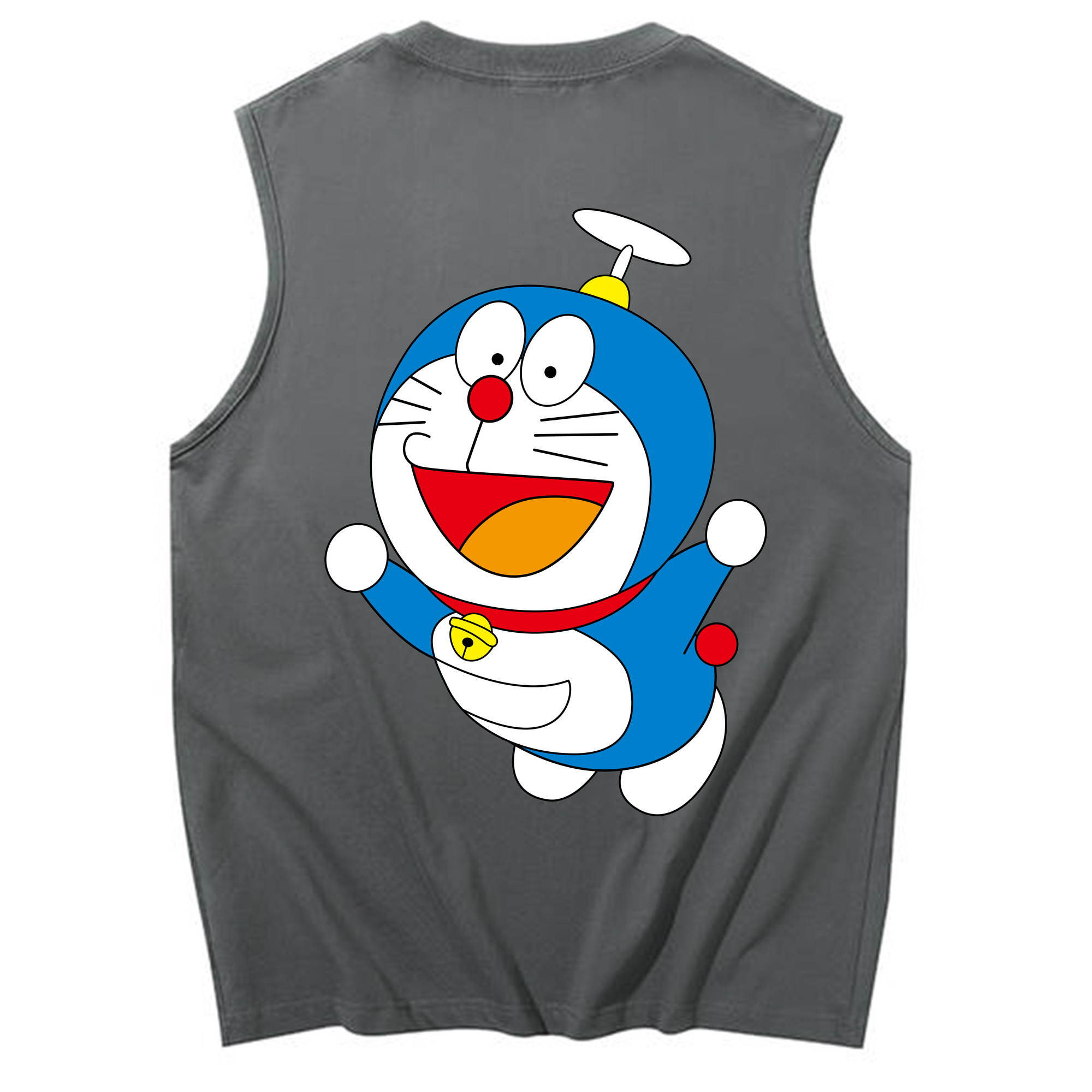 （画像用） ドラえもん Doraemon コットン100％タンクトップ（背面プリント）
